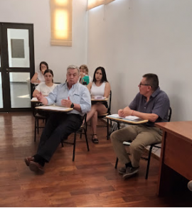 Dr. Julio Ramella, Presidente del Distrito VI, fue el anfitrión del encuentro.